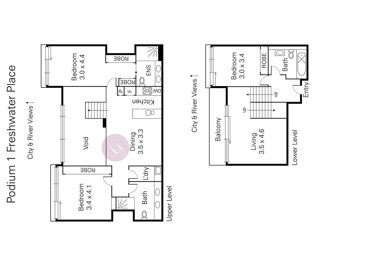 Melbourne Luxury Collection Apartment Bilik gambar