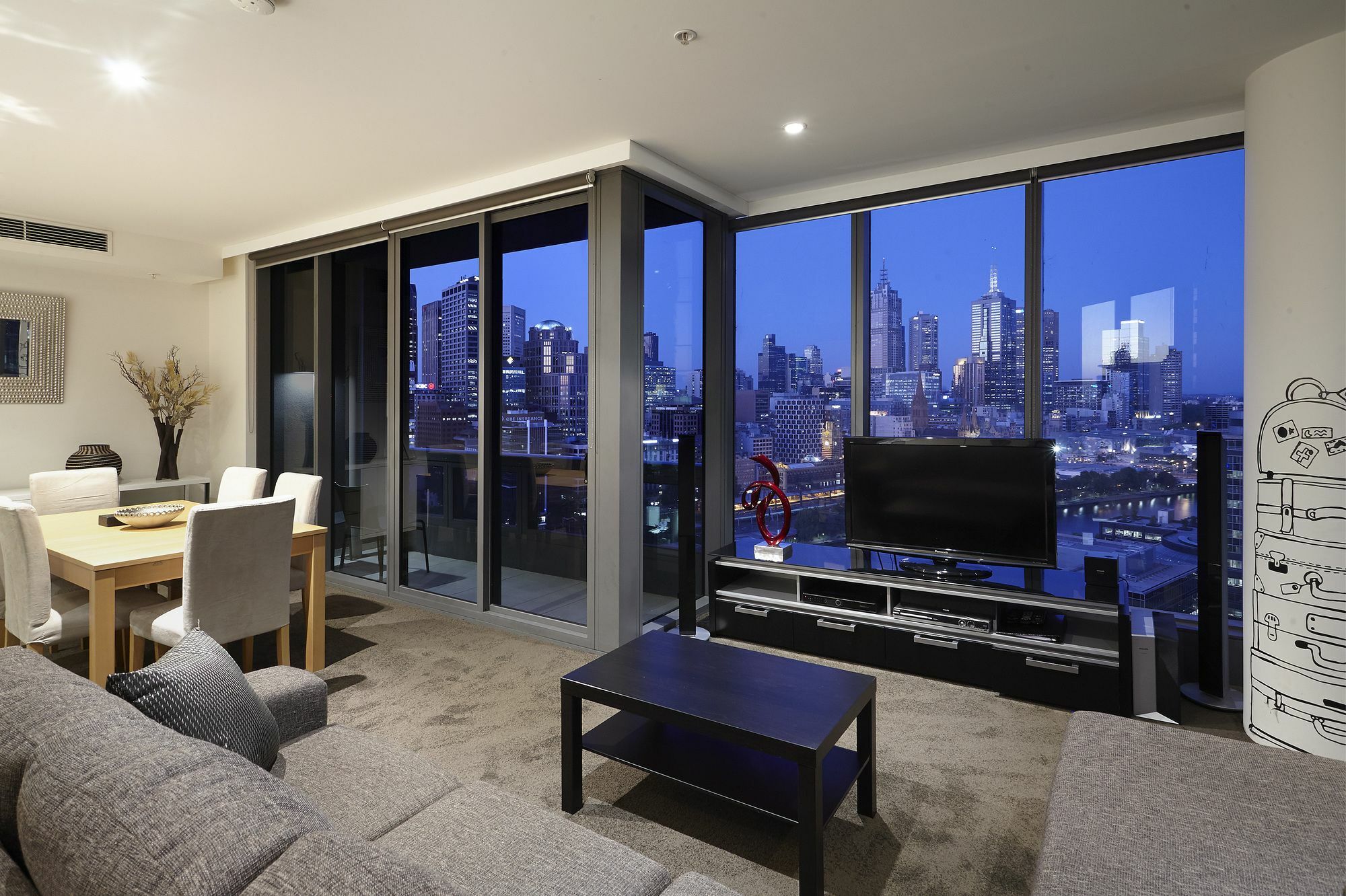 Melbourne Luxury Collection Apartment Luaran gambar